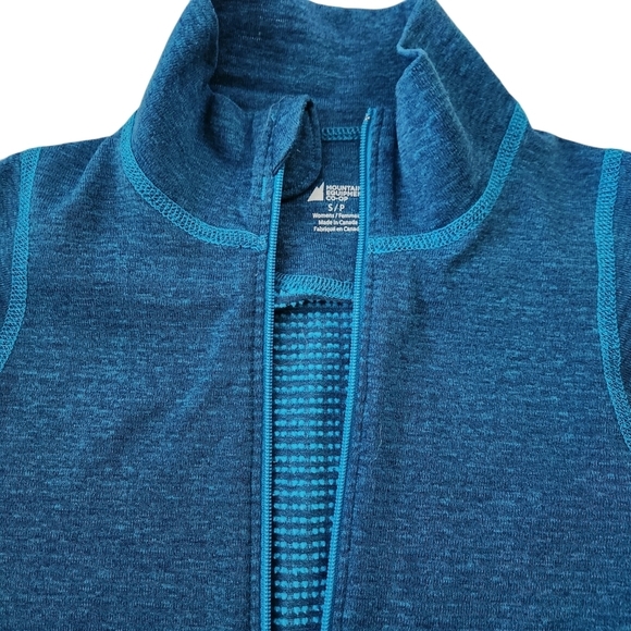 MEC T2 Long-Sleeved Zip-T - Women's base layer blue size small - Picture 4 of 13